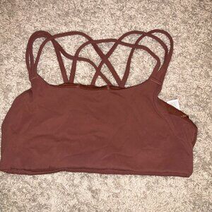 Athleta sport's bra. Size: S. BROWN.